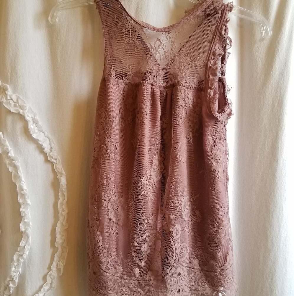 Pink blouse
